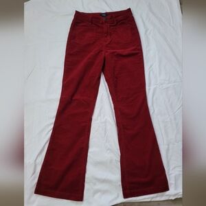 Wine Corduroy Jeans